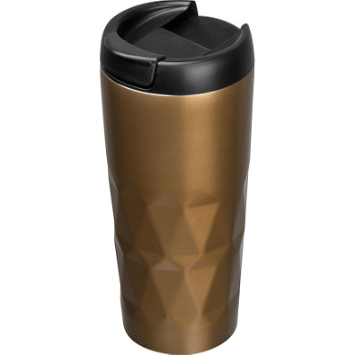 Isolierbecher Como, 500 ml, gold