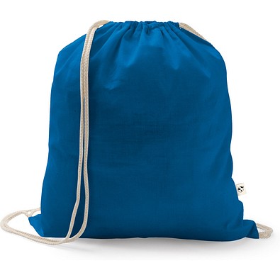 ISTANBUL. Rucksack aus recycelter Baumwolle (70%), Polyester (30% rPET) (150 g/m²), Königsblau