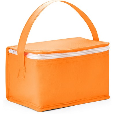 IZMIR. Kühltasche 3l aus Vliesstoff (80 g/m²), Orange