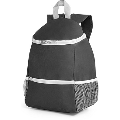 JAIPUR. Kühlrucksack 10l aus 600D Polyester, Schwarz