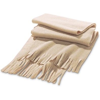JASON. Schal aus Fleece (200g/m²), Beige