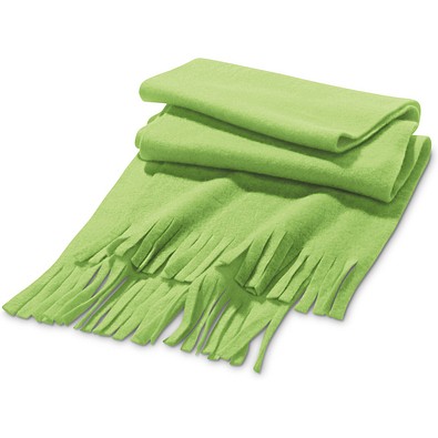 JASON. Schal aus Fleece (200g/m²), Hellgrün