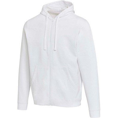 Jasper 280 g/m² Kapuzenpullover aus recycelter Bio Baumwolle (OCS) unisex, weiss, XS