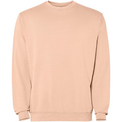 Jaya Pullover mit Rundhalsausschnitt Unisex, hellorange, M