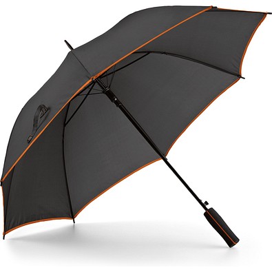 JENNA. Regenschirm aus 190T-Polyester mit automatischer Öffnung, Orange