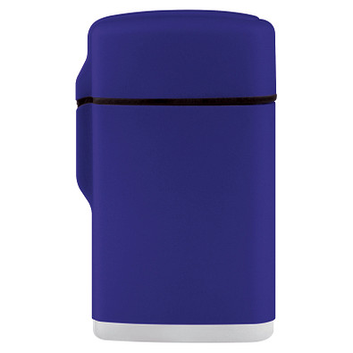 Jet-Flame Feuerzeug Rubber, blau
