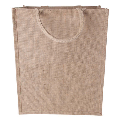 Jutetasche in drei Größen, Hochformat 34 x 43 x 20 cm