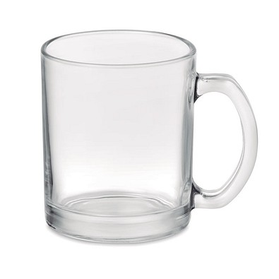 Kaffeebecher aus Glas 300 ml SUBLIMGLOSS, Transparent