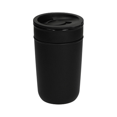 Kaffeebecher Palermo, 360 ml, schwarz