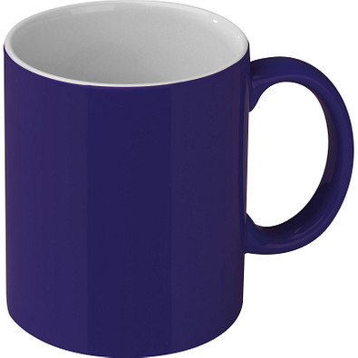 Kaffeetasse aus Keramik , 300 ml, blau