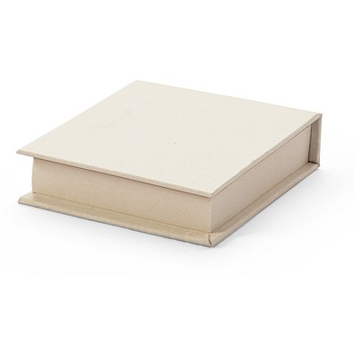 KAIRON. Büroset 2-in-1- aus 100 % Recyclingpapier mit 6 Haftnotizblöcken, Weiß