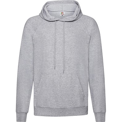 Kapuzen-Sweatshirt Lightweight Hooded S Unisex, S, GRAU
