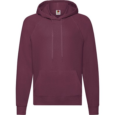 Kapuzen-Sweatshirt Lightweight Hooded S Unisex, XL, BORDEAUX