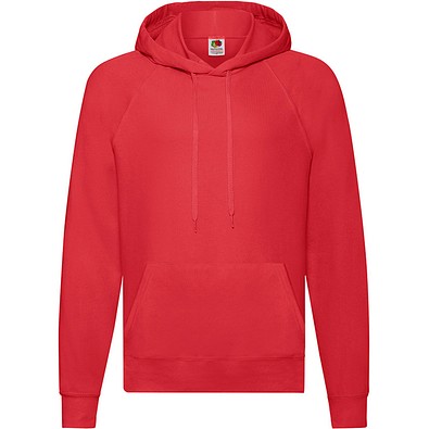Kapuzen-Sweatshirt Lightweight Hooded S Unisex, XL, ROT