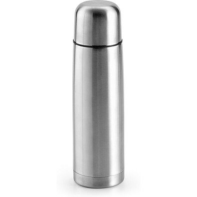 KARPOV. 500-ml-Thermosflasche aus rostfreiem Stahl, Silber