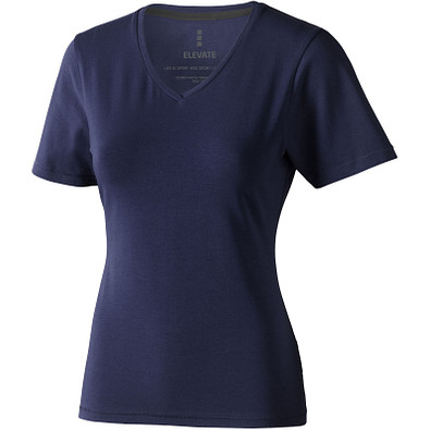 ELEVATE Damen Öko T-Shirt Kawartha, dunkelblau, XXL