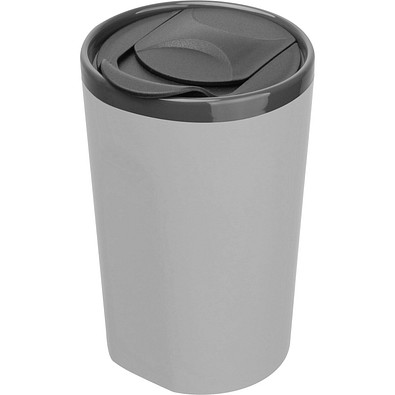 Keramikbecher 400ml TOMAS, silbergrau