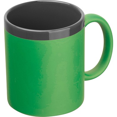 Keramiktasse 300ml  RONALD, grün