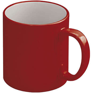 Keramiktasse Lissabon,rot