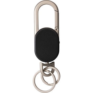 Keyfinder Dual Schlüsselanhänger mit weltweiter Ortung, schwarz, grau