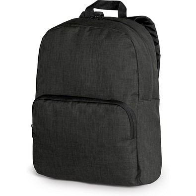 KIEV. Laptop-Rucksack 14" aus 600D, Schwarz