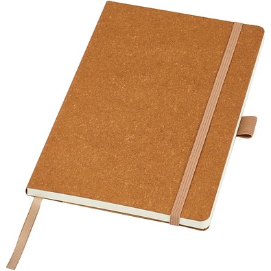 Kilau Notizbuch aus recyceltem Leder, natur