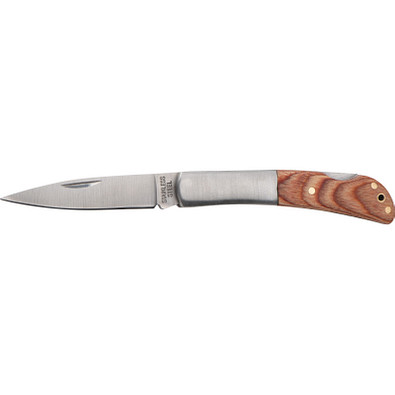 Klappmesser mit Holzgriff, braun