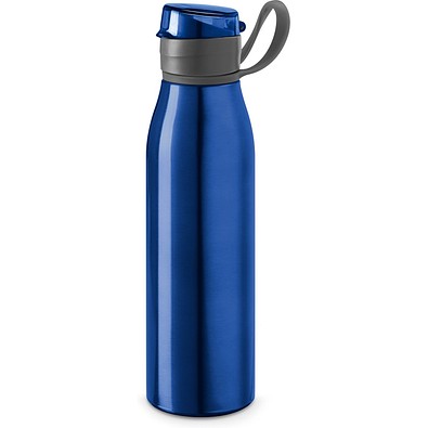 KORVER. Sportflasche aus Aluminium 650 mL, Königsblau