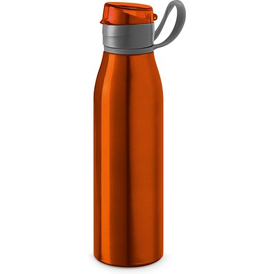 KORVER. Sportflasche aus Aluminium 650 mL, Orange