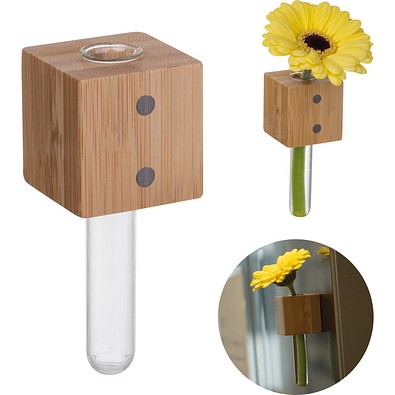 Kühlschrankmagnet mit Vase RICCARDO, beige