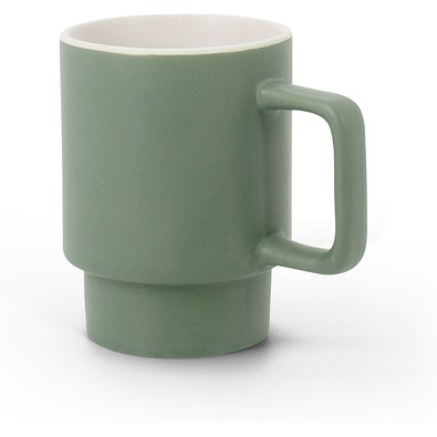 KUERTEN. Keramikbecher mit matter Oberfläche 330 ml, Khaki