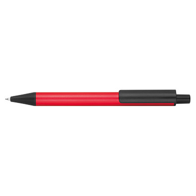 Kugelschreiber aus Aluminium , rot