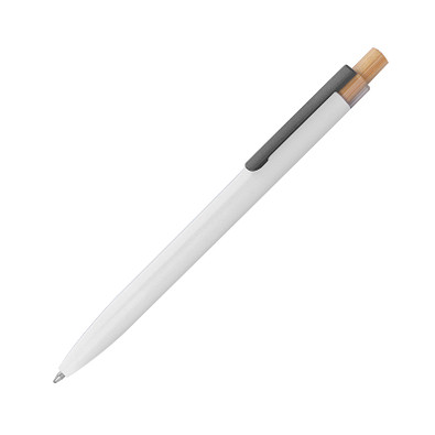 Kugelschreiber aus recyceltem Aluminium , weiss