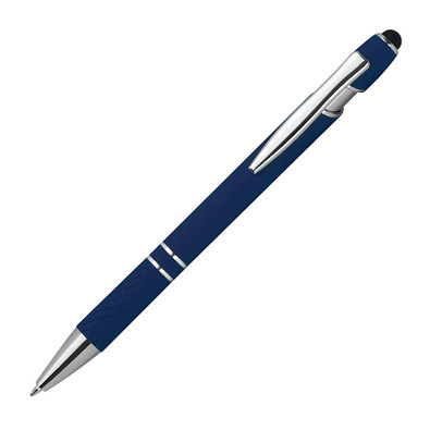 Kugelschreiber mit Muster, dunkelblau