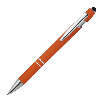 Kugelschreiber mit Muster, orange