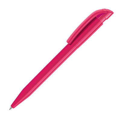 Kugelschreiber Total MADE IN EUROPE, blaue Mine, pink