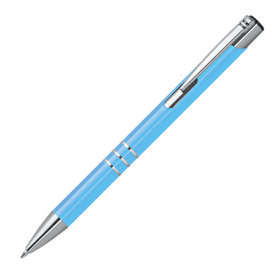 LANCE® Metall-Kugelschreiber Minsk lackiert, hellblau