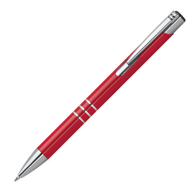 LANCE® Metall-Kugelschreiber Minsk lackiert, rot