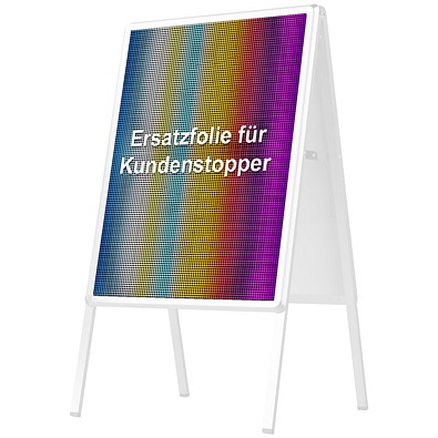 Kundenstopper-Ersatzdruck, A2, bunt
