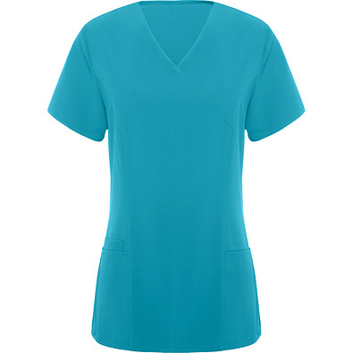 Kurzarm-Top Ferox Woman für Damen im Service, M, blue danube