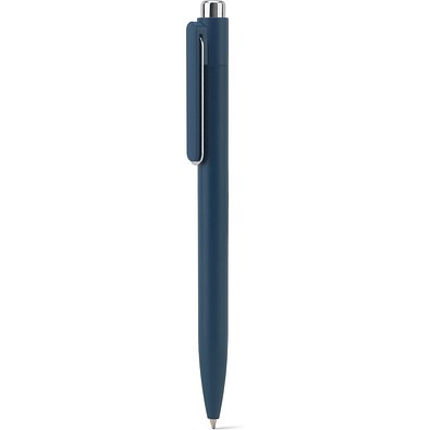 KYLIE SET. Set bestehend aus einem Kugelschreiber und einem Stift ohne Tinte, beide aus Aluminium (94% recycelt), Blau