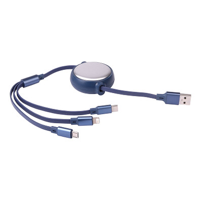 Ladekabel RETRACT,blau