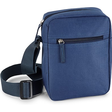 LAHORE. Schultertasche aus 600D Polyester, Blau