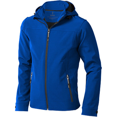 ELEVATE Herren Softshell Jacke Langley, blau, XL