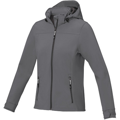 Langley Softshelljacke für Damen, stahlgrau,  L