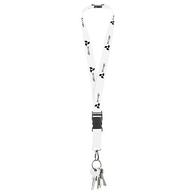 Lanyard Express, 20 mm, Weiß (White)