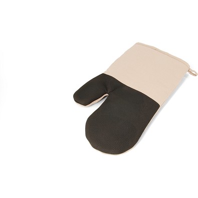 LAWSON. Ofenhandschuh aus 100 % Baumwolle mit Silikon auf einer Seite, Beige