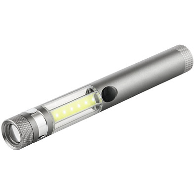 METMAXX® LED-Arbeitsleuchte, midi, 12,6 cm, titan