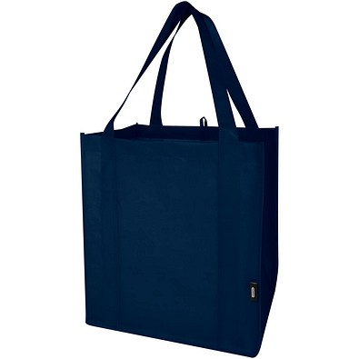 Liberty Tragetasche mit hartem Boden aus recyceltem GRS Non Woven 6 L, navy
