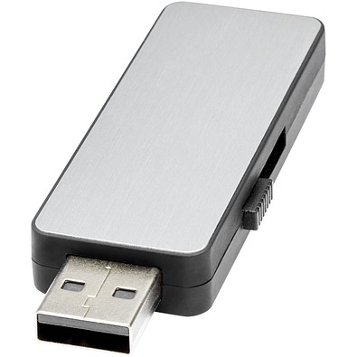 Light Up USB Stick mit weißem Licht, schwarz, 1GB